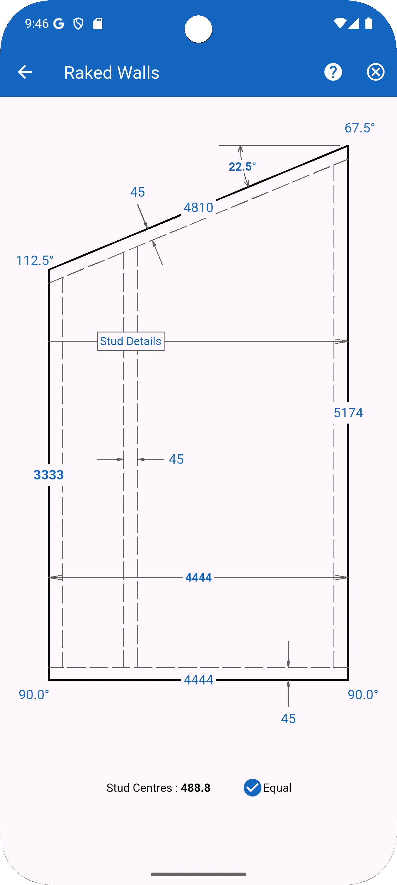 Carpentry Calculator screenshot