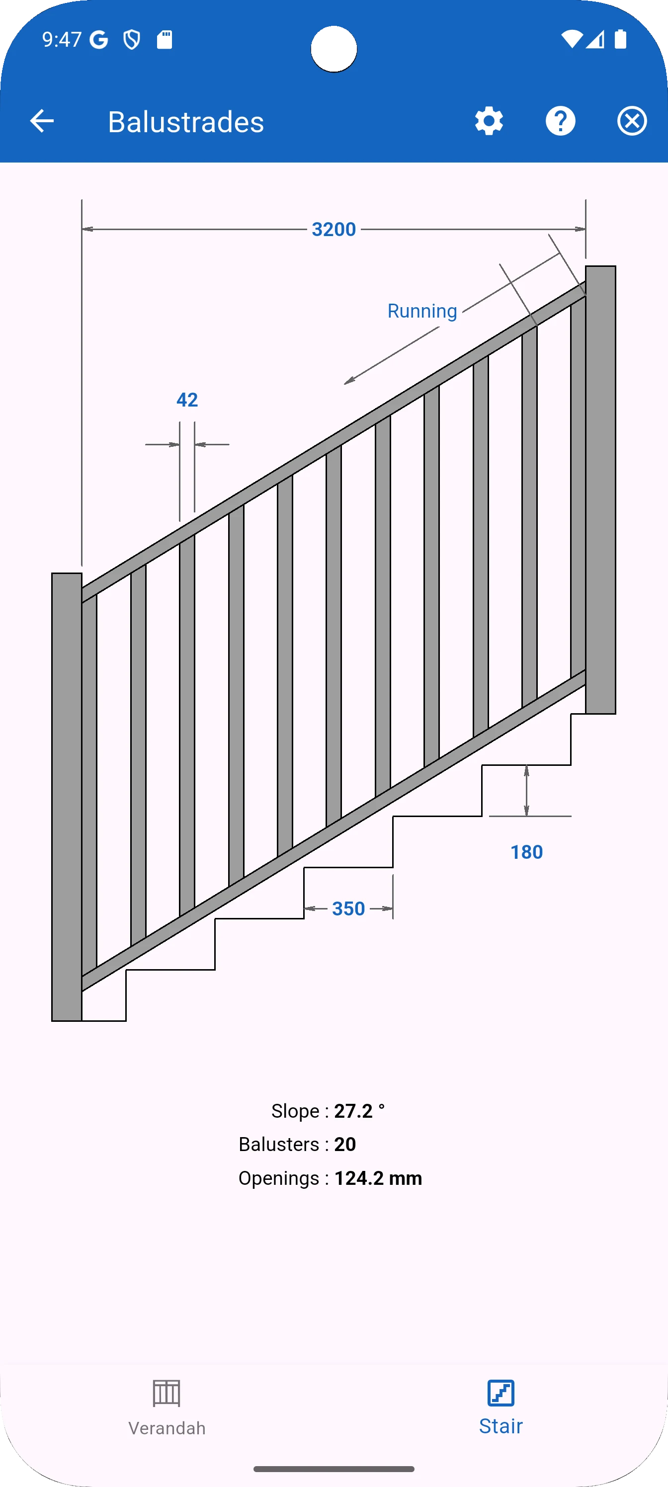 Carpentry Calculator screenshot